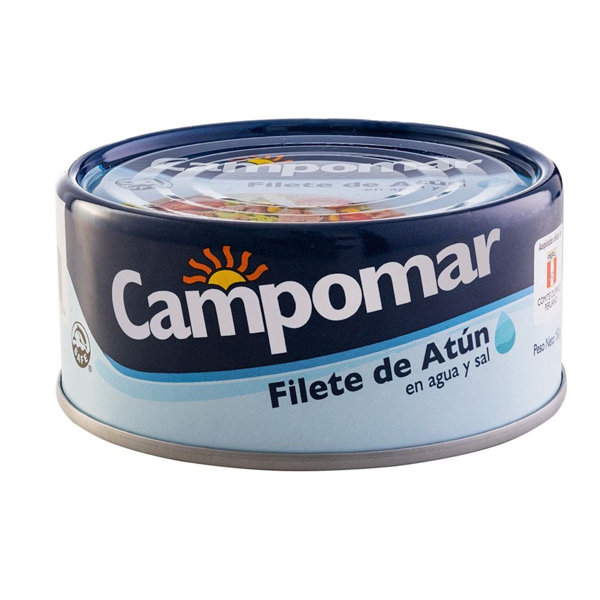 CAMPOMAR - Filete de Atún en Agua y Sal Campomar 150g