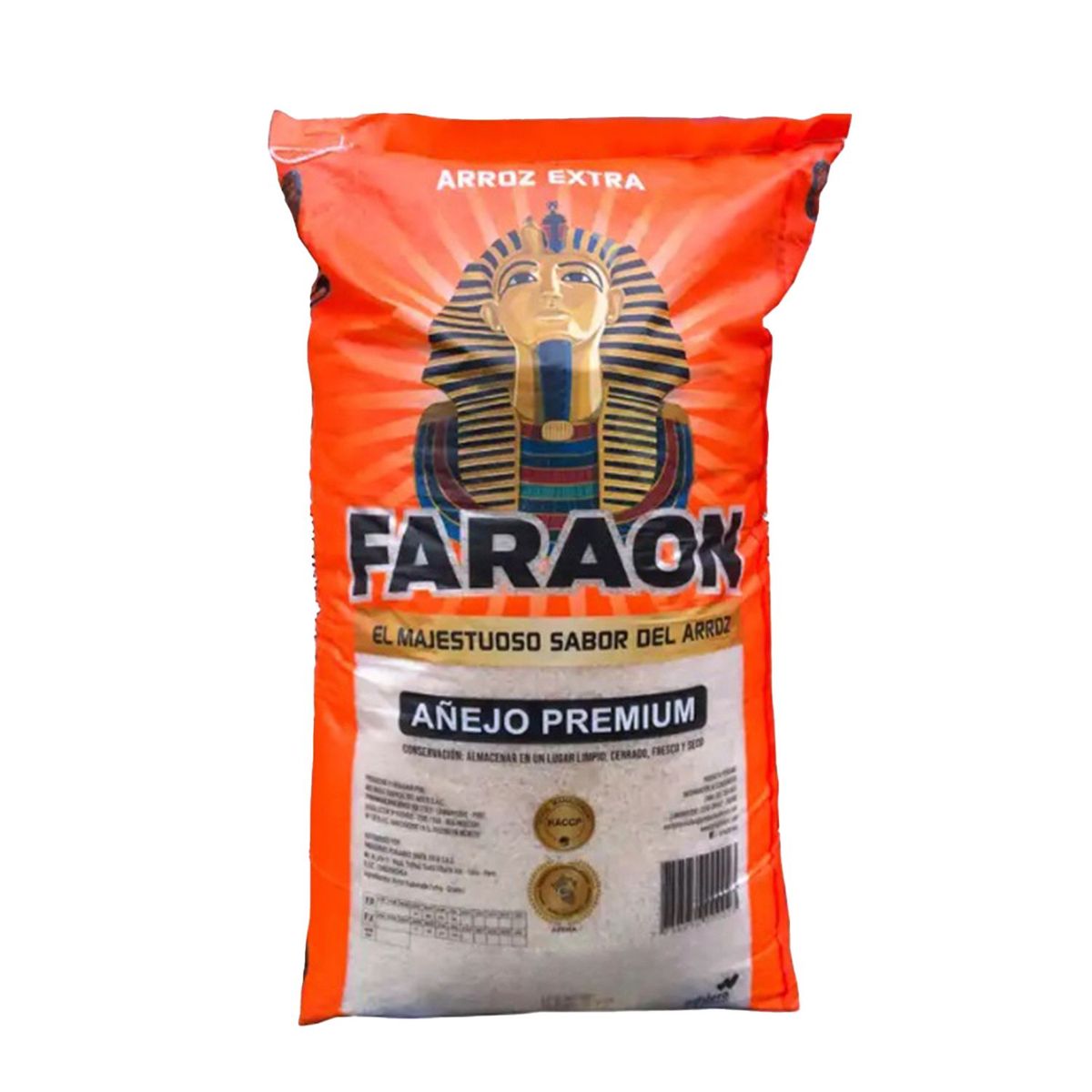 FARAONCITO - Arroz Extra Añejo Faraoncito Naranja 50kg