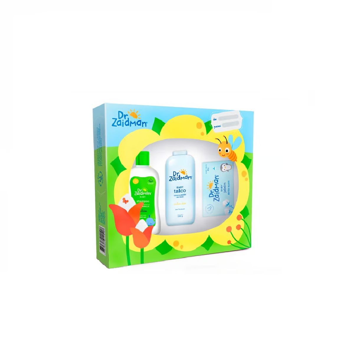 DR ZAIDMAN - Pack Dr. Zaidman Baby Shampoo 100 mL + Talco 100 g + Jabón 80 g