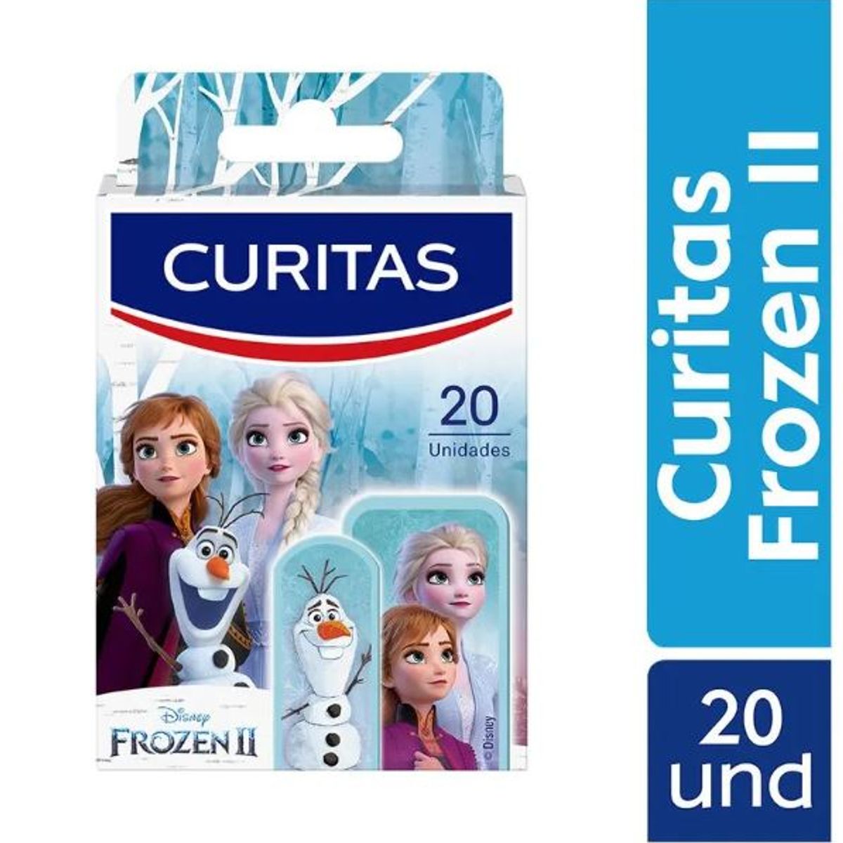 CURITAS - Curitas Niños Frozen Ii Caja 20 Und