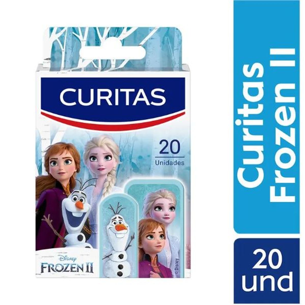 CURITAS - Curitas Niños Frozen Ii Caja 20 Und