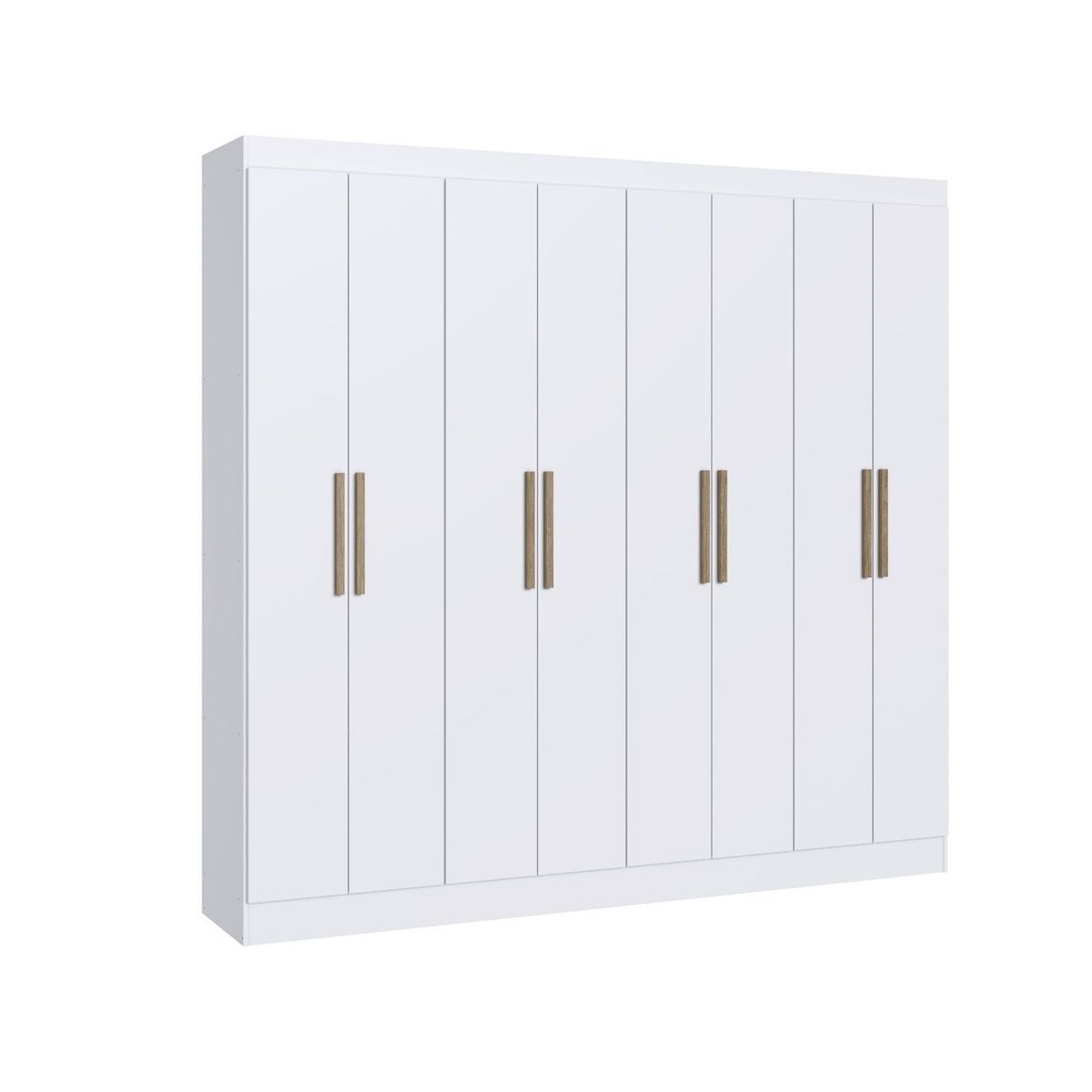 CASA JOVEN - ROPERO 8 PUERTAS BLANCO