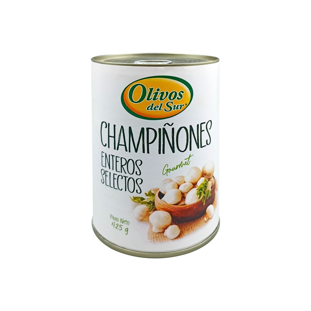 OLIVOS DEL SUR - Champiñones Olivos del Sur Lata 425 g