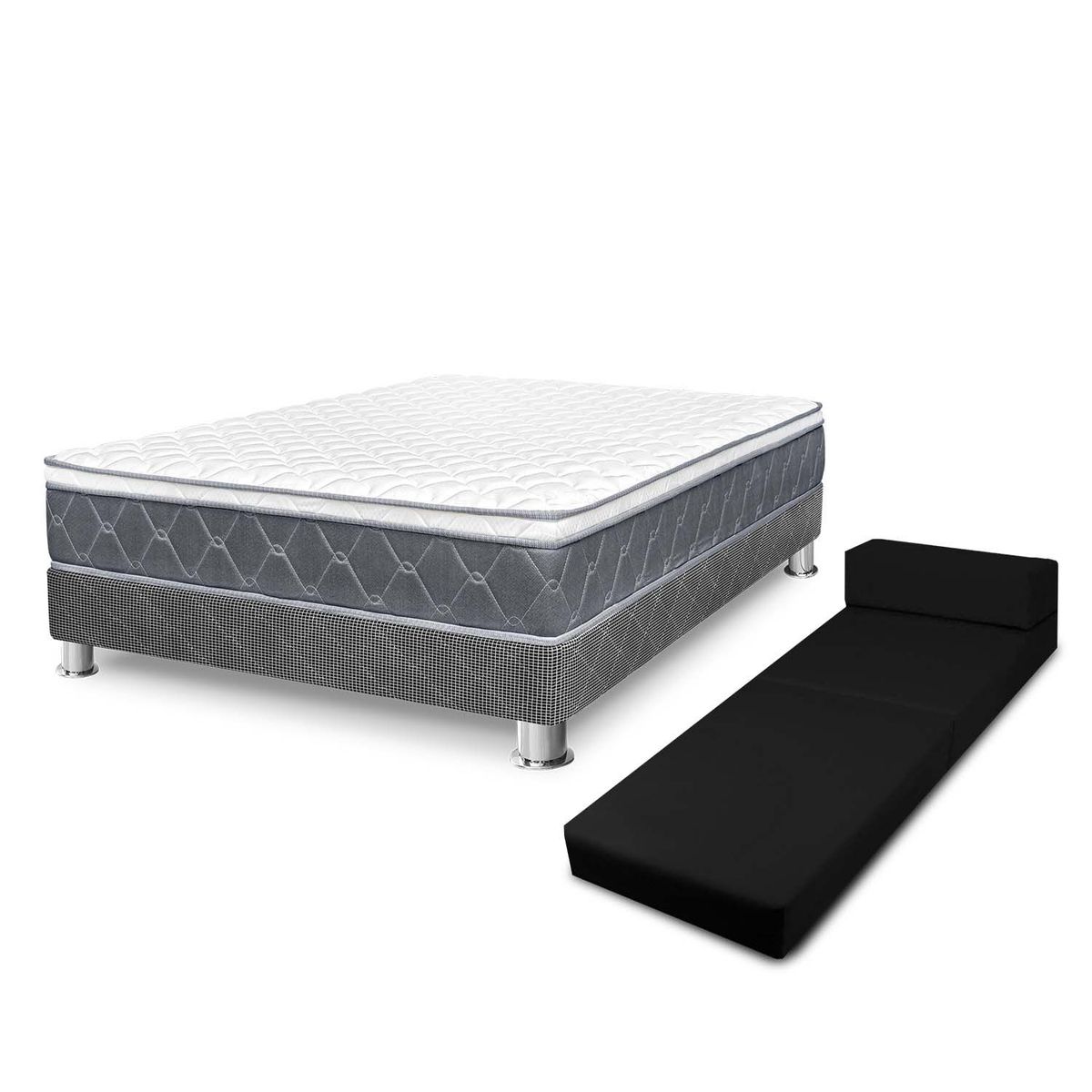 FORLI - Cama Americana Vento 1.5 Plz + Sofa Cama