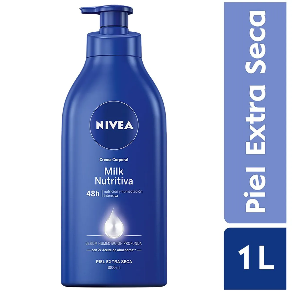 NIVEA - Loción Corporal Nivea Milk Nutritiva Envase 1 L
