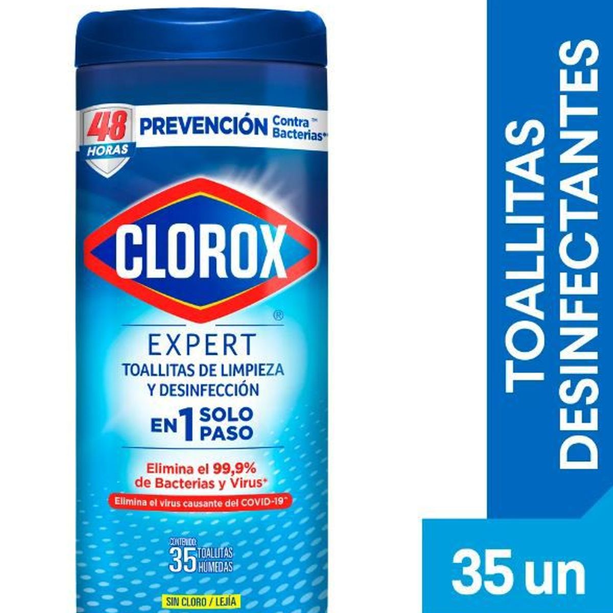 CLOROX - Toallitas Desinfectantes Clorox Fresh Envase 35 Und