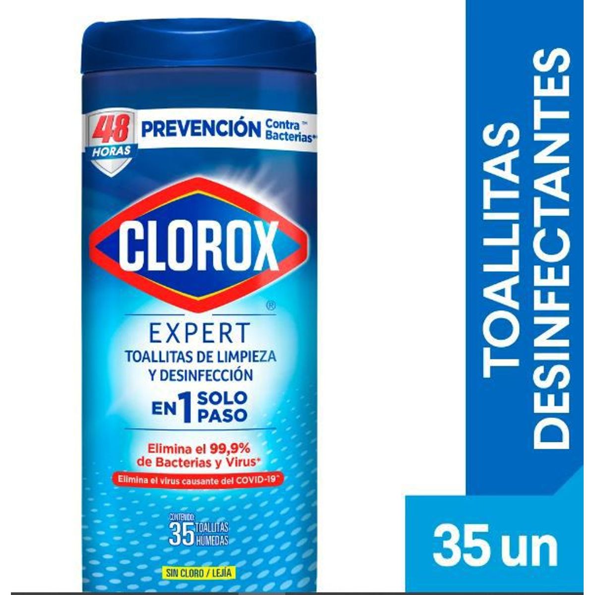 CLOROX - Toallitas Desinfectantes Clorox Fresh Envase 35 Und