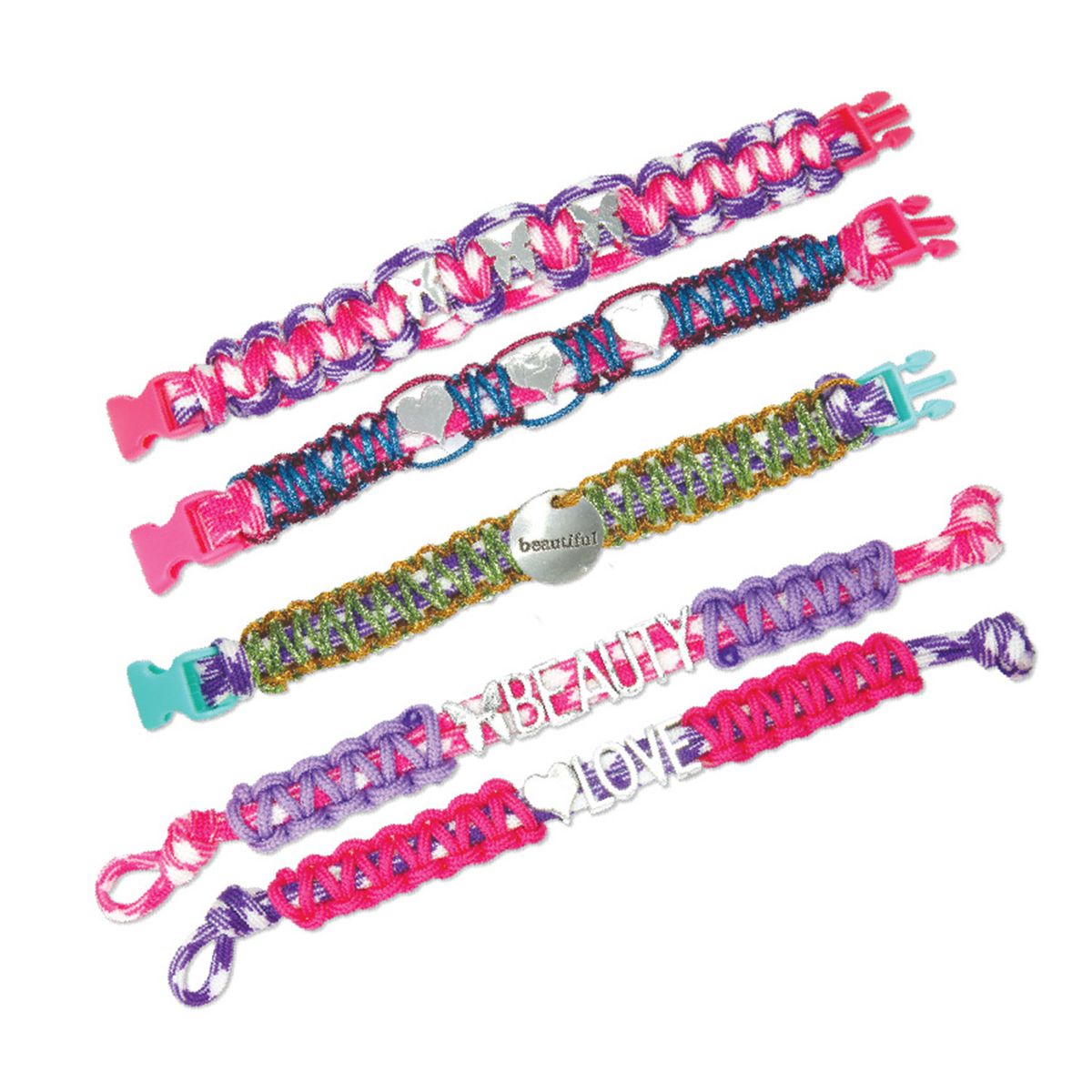 TASIA - Kit de Pulseras Mensajes con Joyas