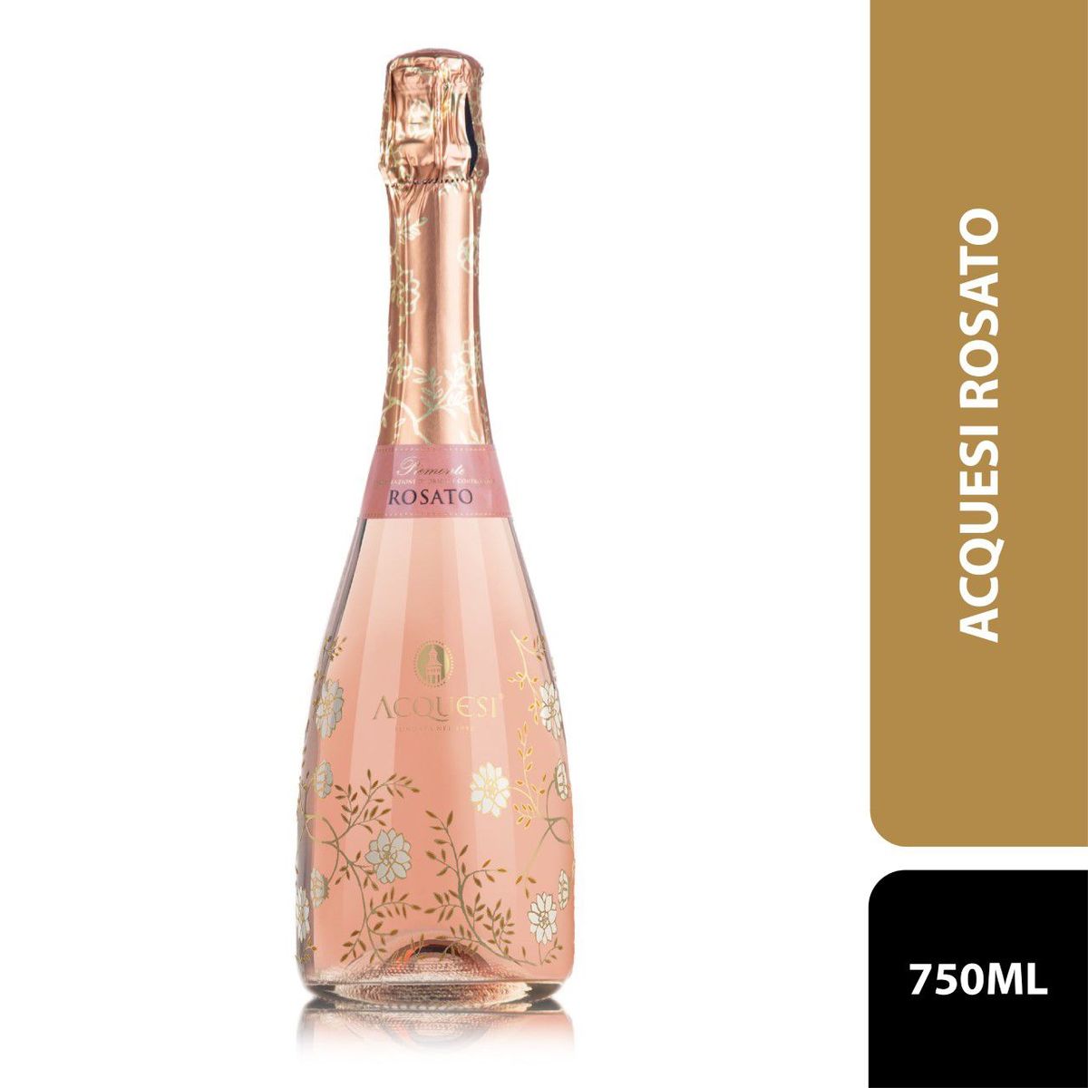 ACQUESI - Espumante Acquesi Rosato Botella 750 mL