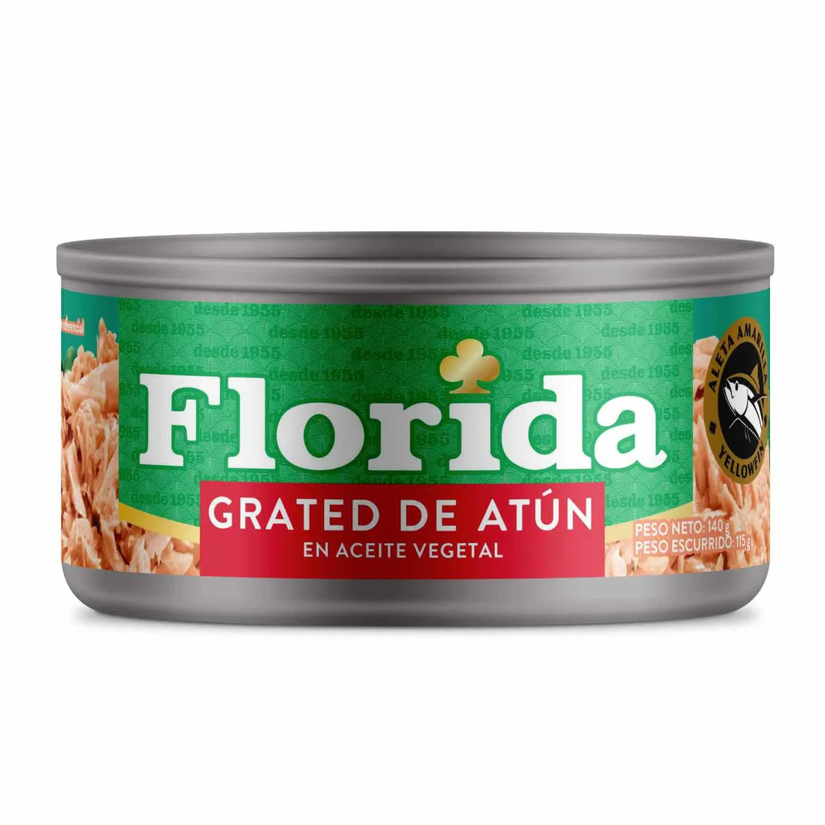 FLORIDA - Grated de Atún Florida en Aceite Vegetal Lata 140 g