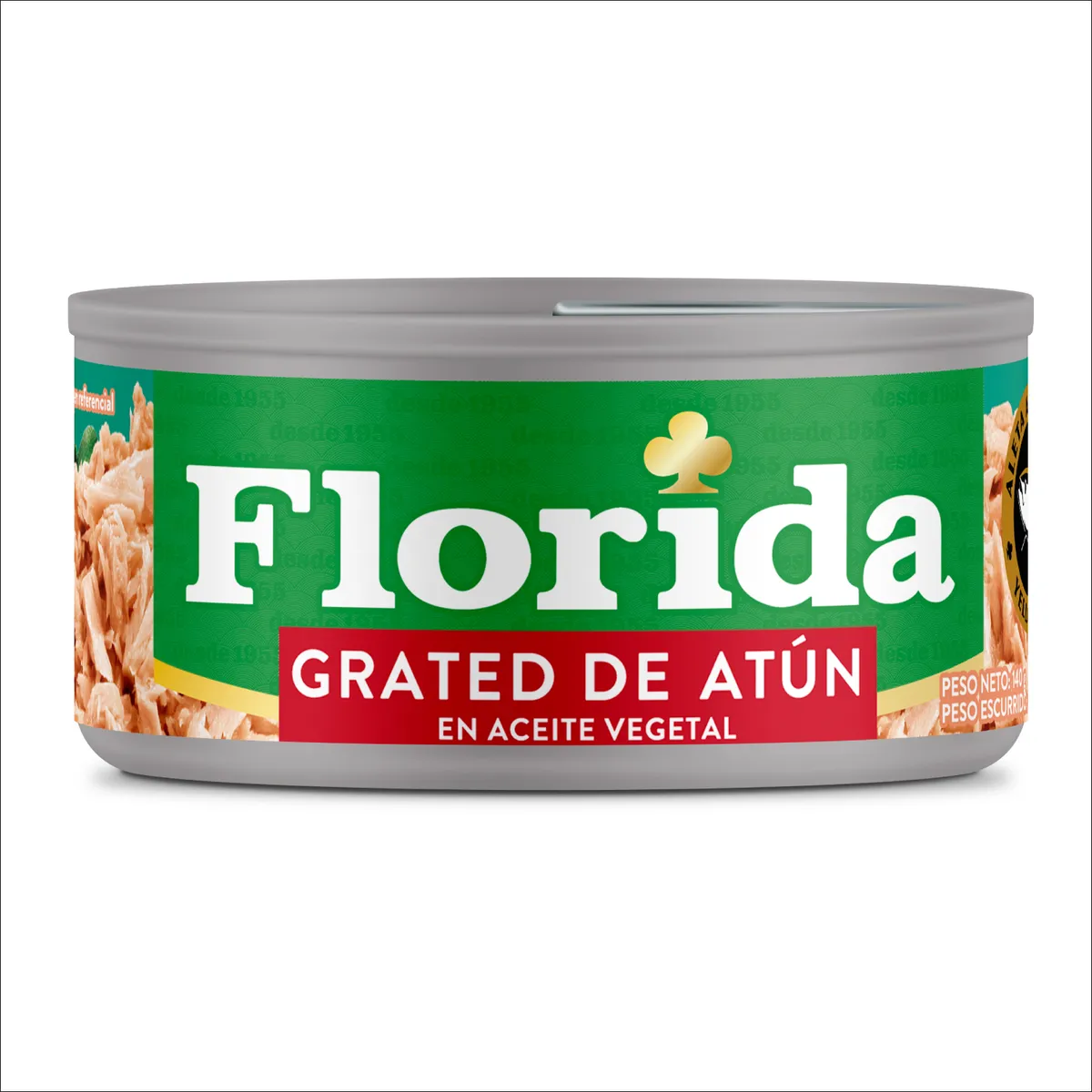 FLORIDA - Grated de Atún Florida en Aceite Vegetal Lata 140 g