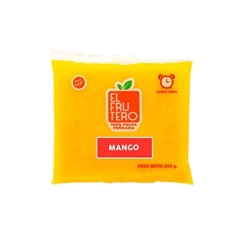 EL FRUTERO - PULPA DE MANGO BL X 500 GR