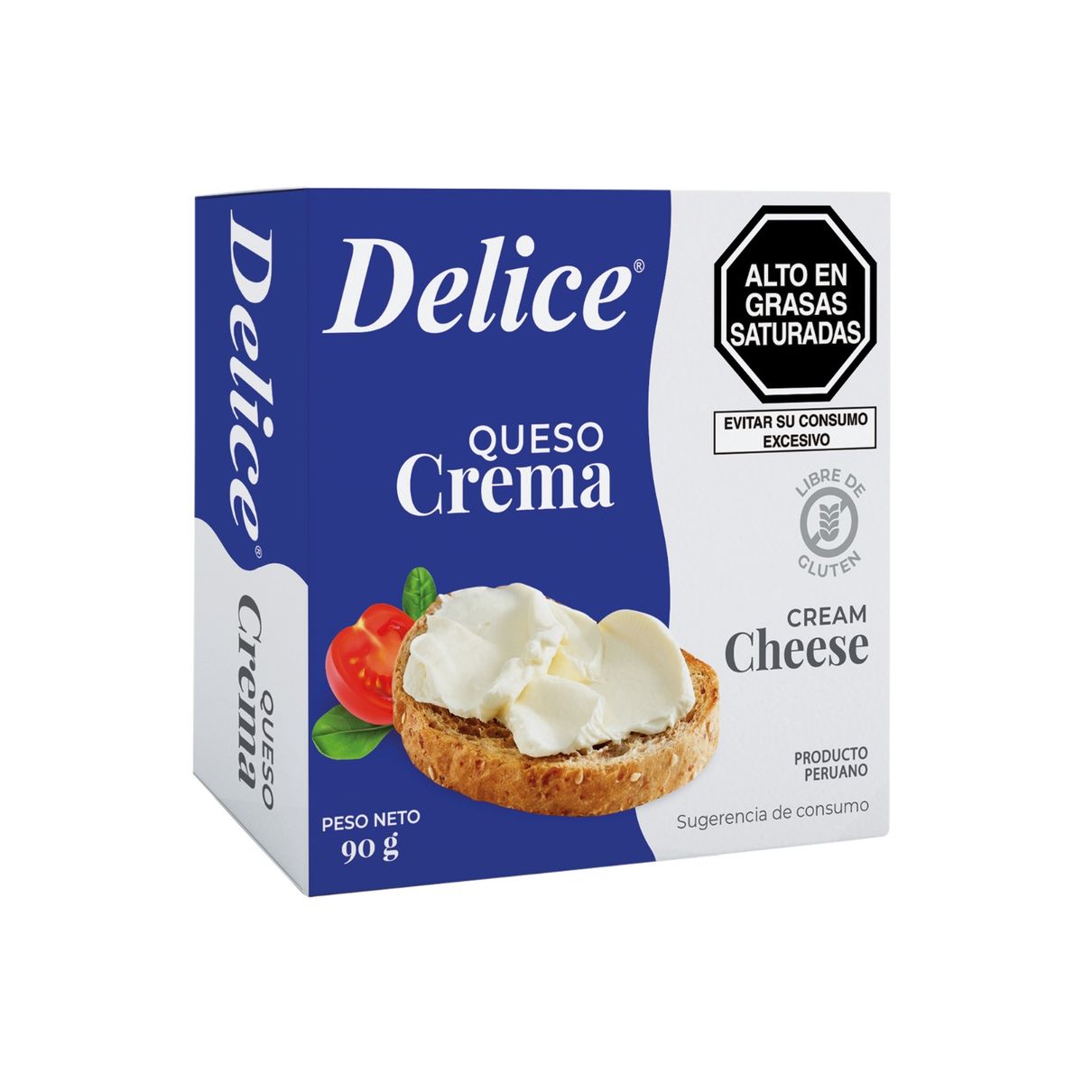 DELICE - Queso Crema Delice Caja 90 g