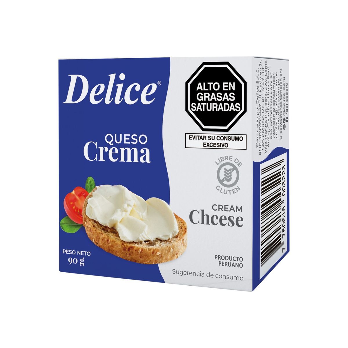 DELICE - Queso Crema Delice Caja 90 g