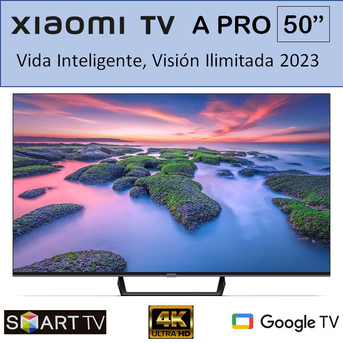 XIAOMI - Televisor A Pro 50" LED UHD 4K Smart Google Tv