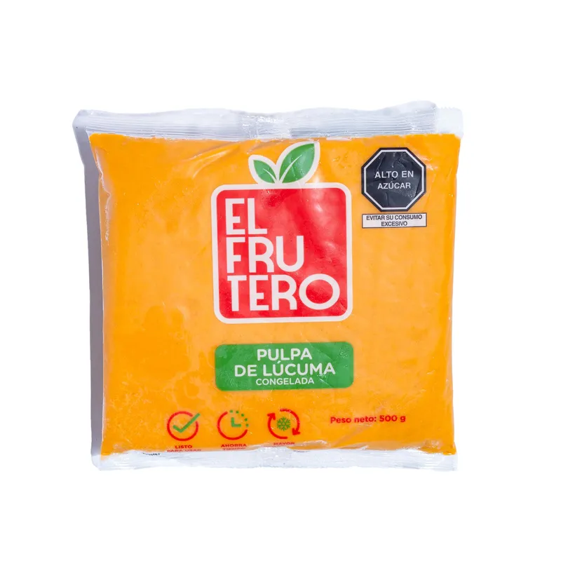 EL FRUTERO - Pulpa de Lúcuma Congelada El Frutero Bolsa 500 g