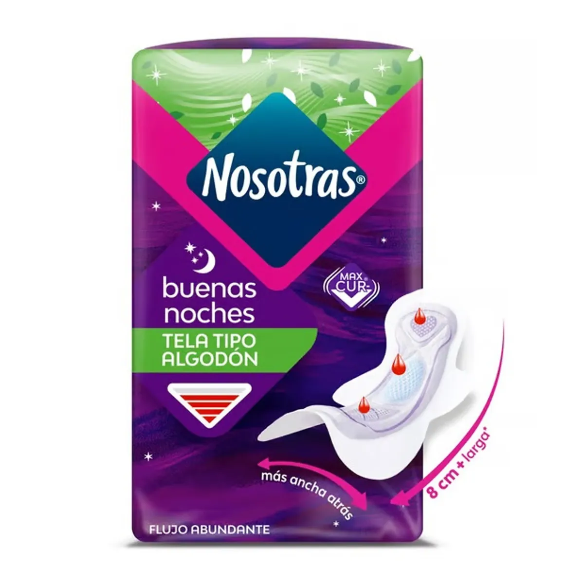 NOSOTRAS - Toallas Higiénicas Nosotras Buenas Noches Empaque 30 Und