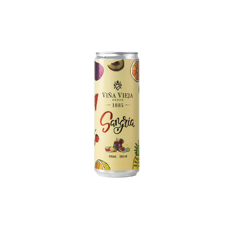 - SANGRIA EN LATA VINA VIEJA X 355 ML