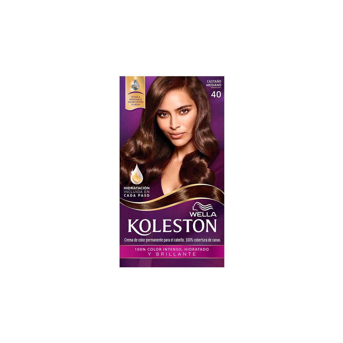 KOLESTON - Kit Tinte Capilar Koleston 40 Castaño Medio