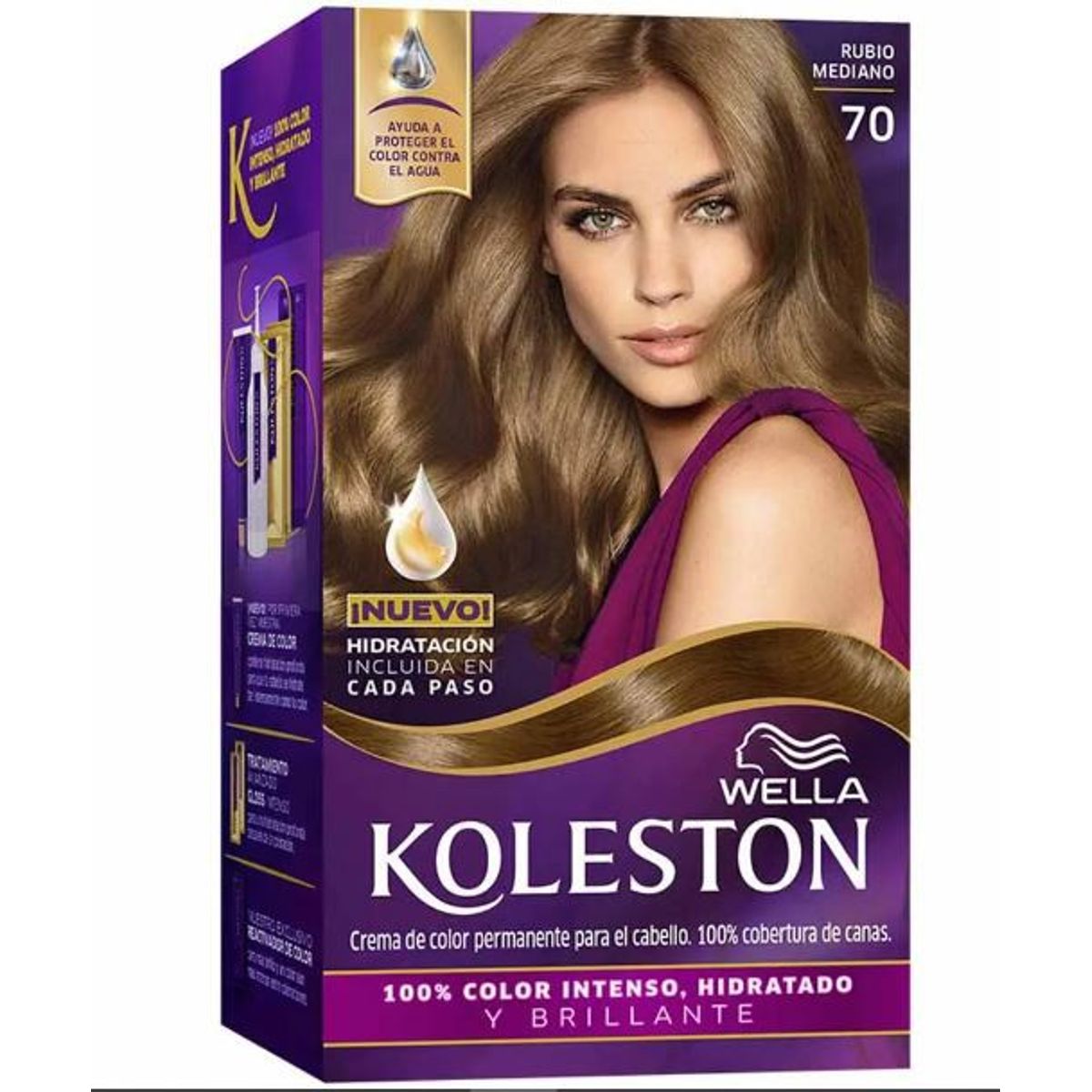 KOLESTON - Kit Tinte Capilar Koleston Tono 70 Rubio Medio