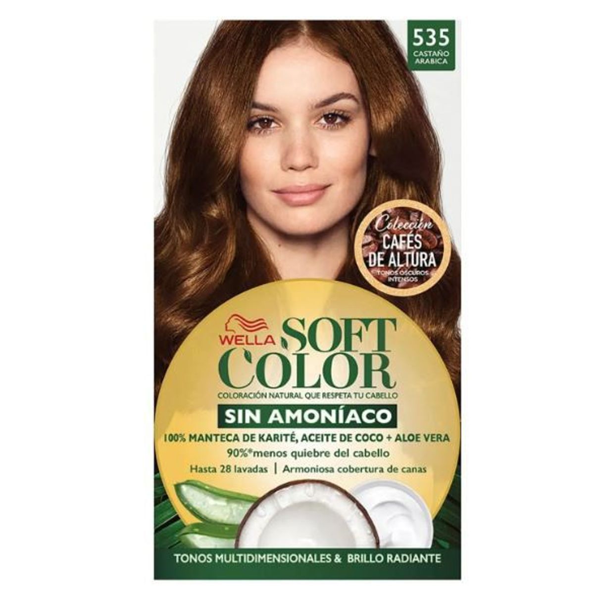 SOFT COLOR - Tinte Soft Color Tono 535 Castaño Arábica