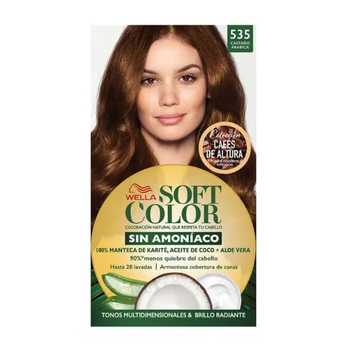 SOFT COLOR - Tinte Soft Color Tono 535 Castaño Arábica