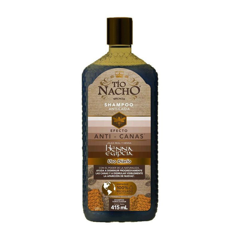 TÍO NACHO - Shampoo Tío Nacho Anti Canas Envase 415 mL