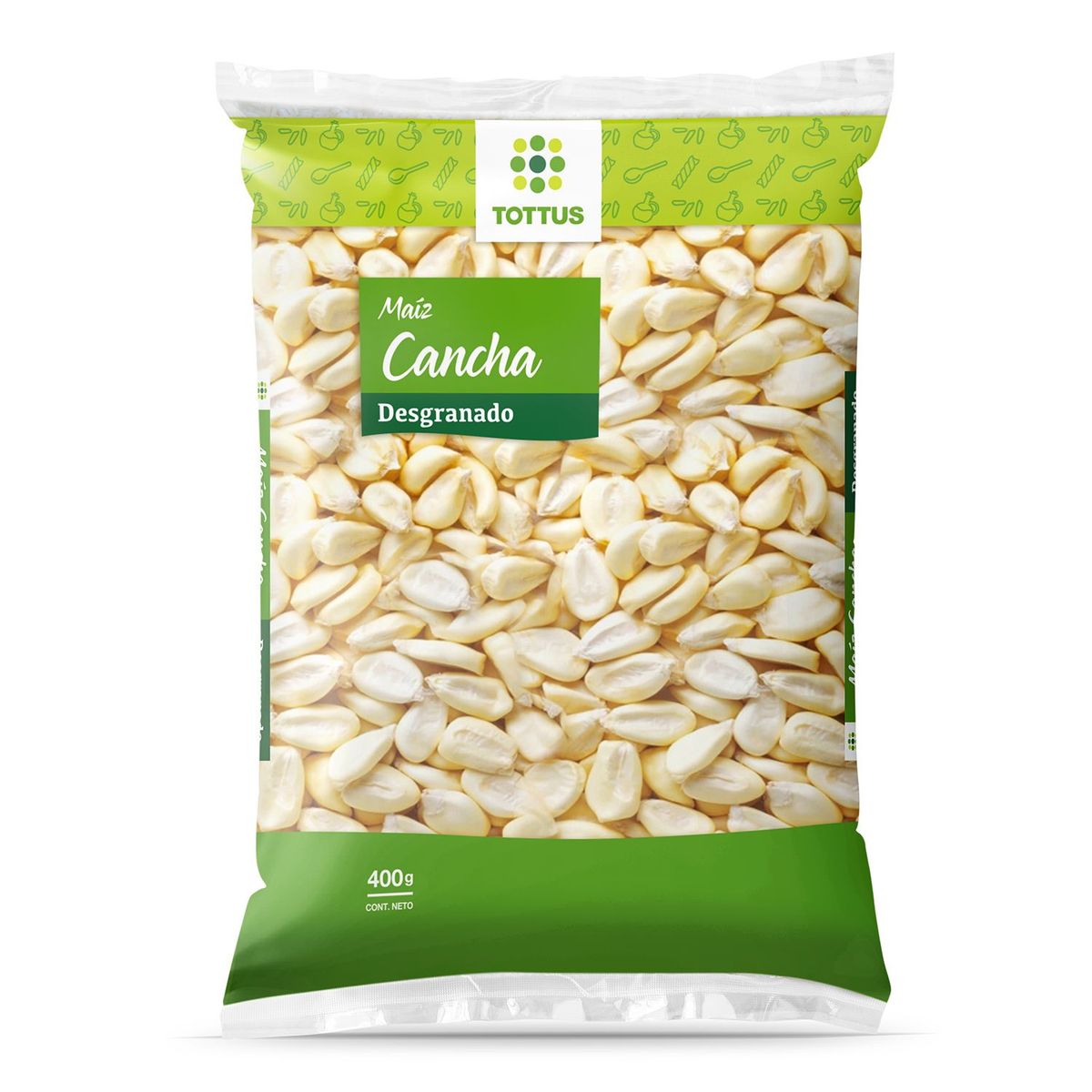 TOTTUS - Maíz Cancha Tottus Menestra Bolsa 400 g