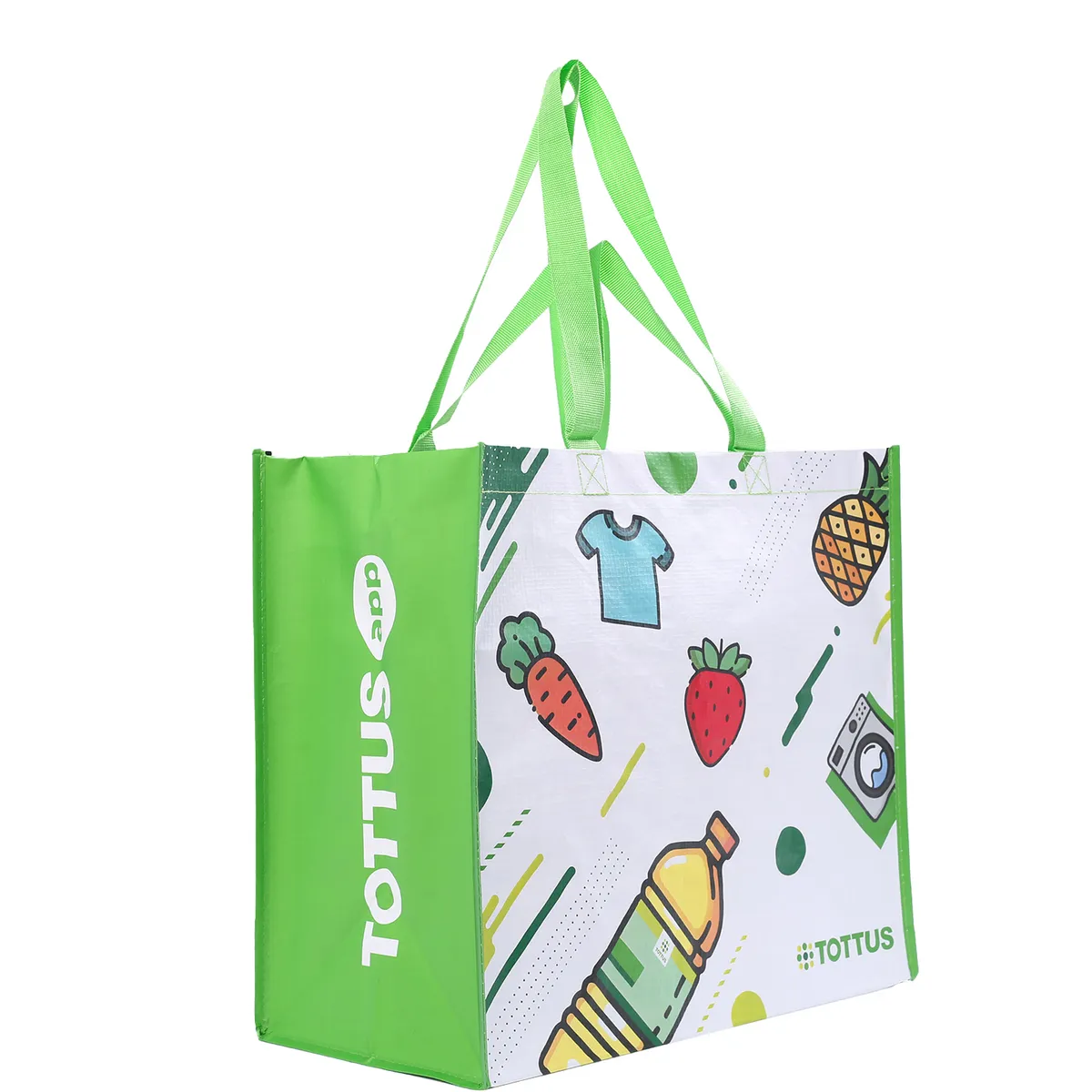 Tottus - Bolsa Reutilizable Tottus Blanca