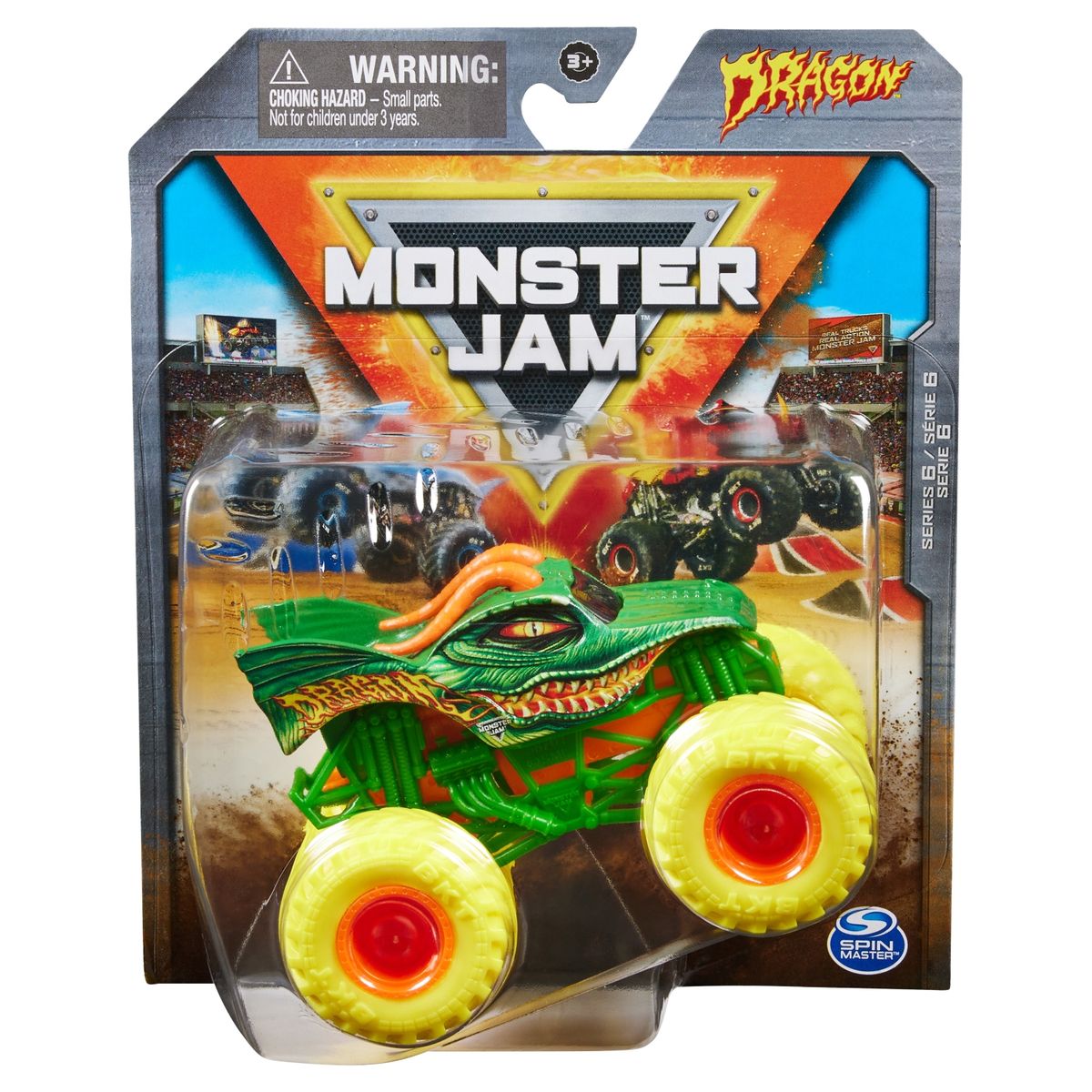 MONSTER JAM - Vehículo a Escala 1:64 Die Cast Monster Jam