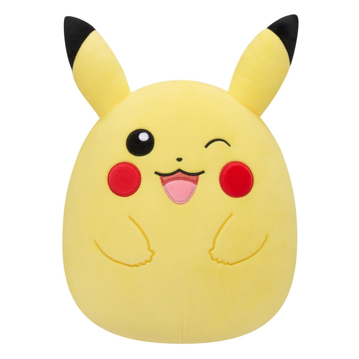 SQUISHMALLOWS - Peluche Pikachu con Guiño Pokemon 25 cm