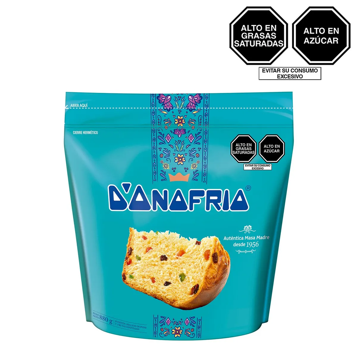 DONOFRIO - Panetón Donofrio Clásico Bolsa 880 g