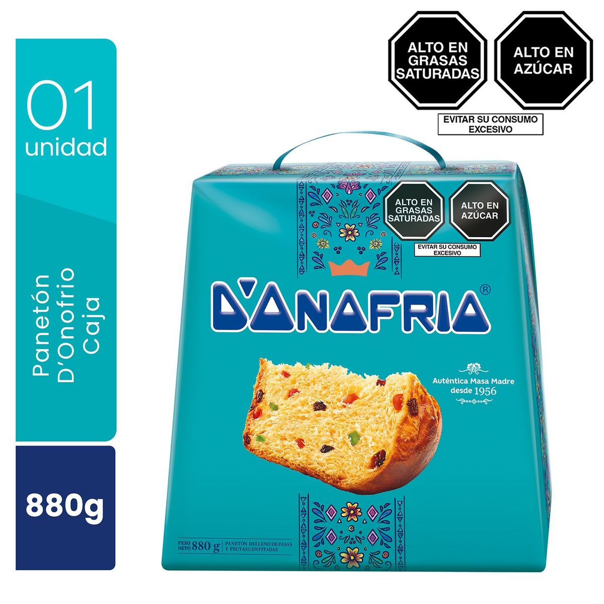 DONOFRIO - Paneton Donofrio Clásico Caja 880 g