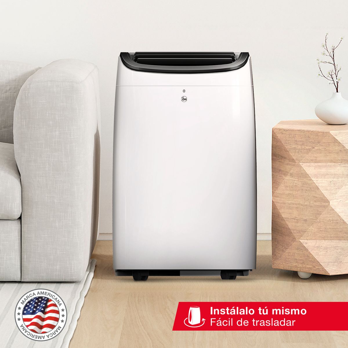 RHEEM - Aire Acondicionado Portátil 9000Btu Frío
