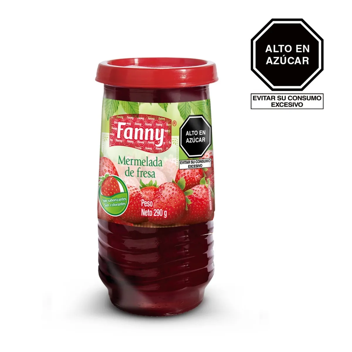 FANNY - Mermelada Fanny Fresa Pote 290 g