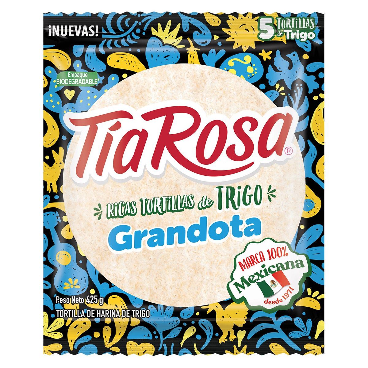 TIA ROSA - Tortilla De Trigo Tia Rosa 5P 425 gr