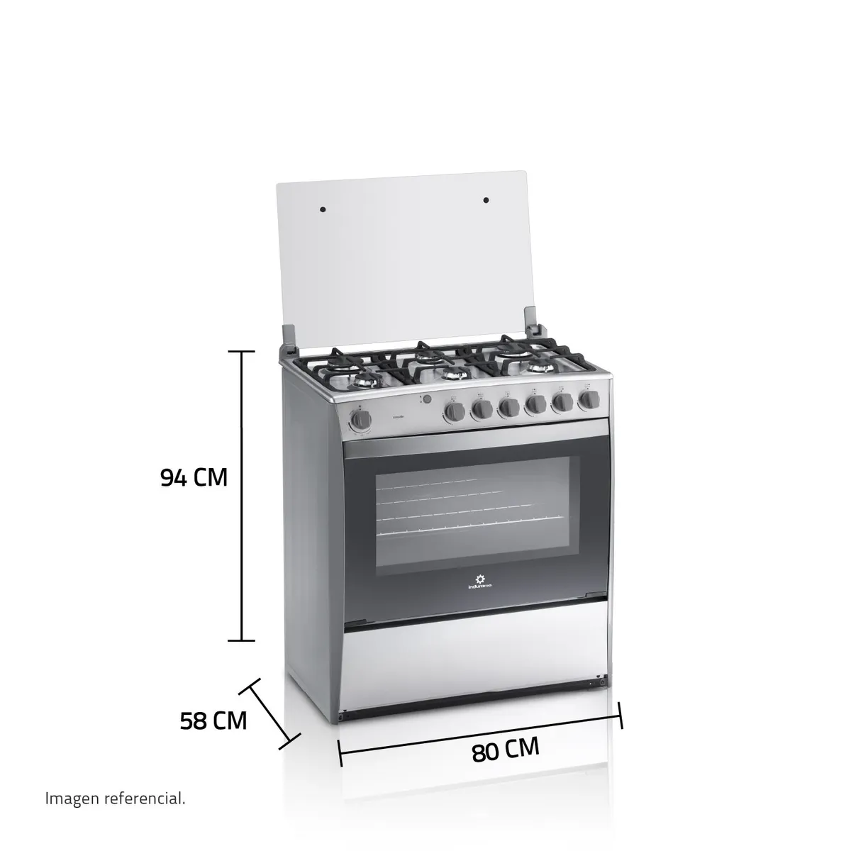 INDURAMA - Cocina a Gas Indurama CATALUNAQZ Cataluna 6 Hornillas
