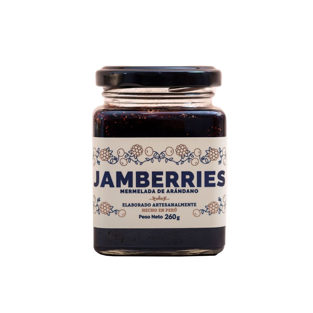 BERRIES DEL PERU - Mermelada De Arándano x 260 g