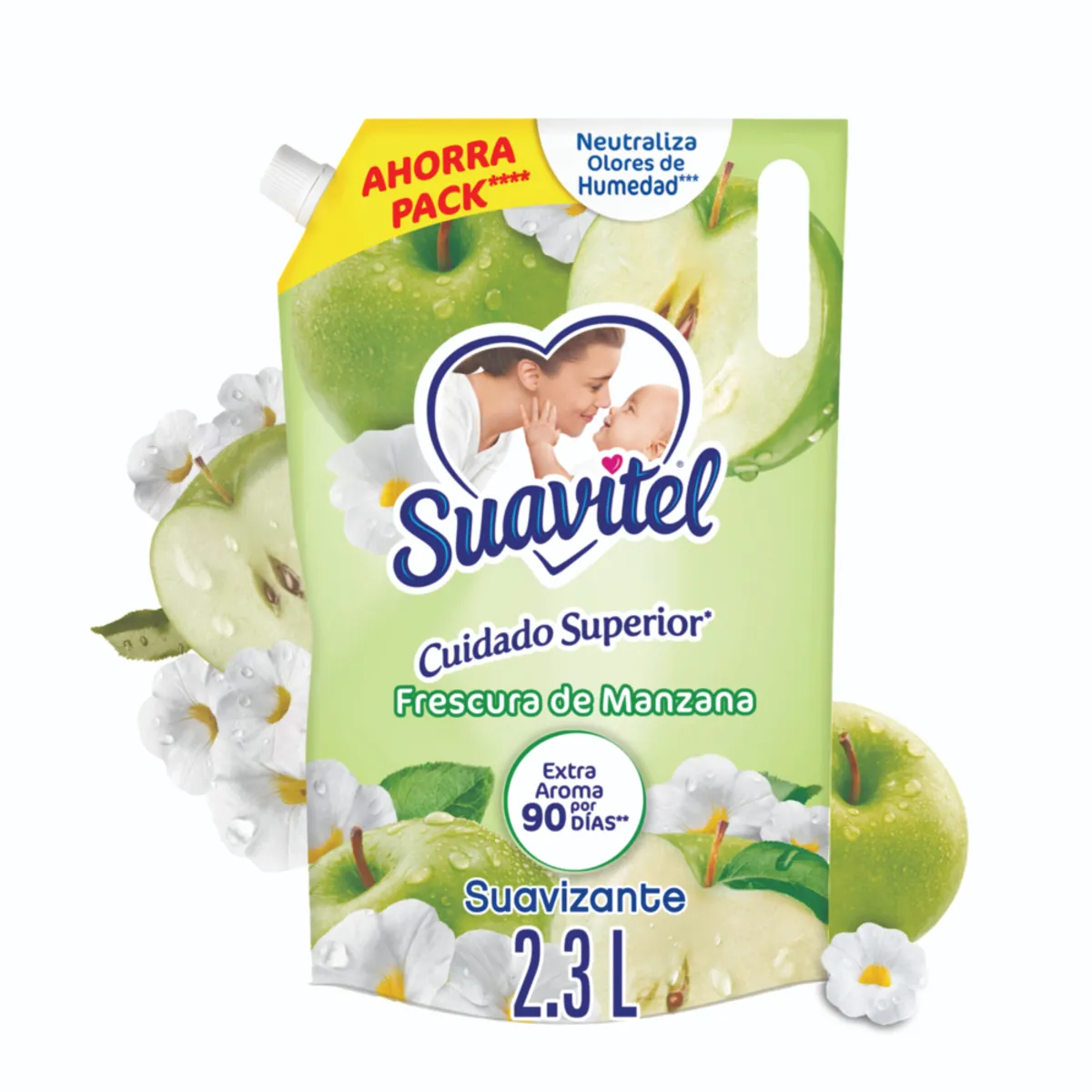 SUAVITEL - Suavizante Suavitel Frescura de Manzana Envase 2.3 L