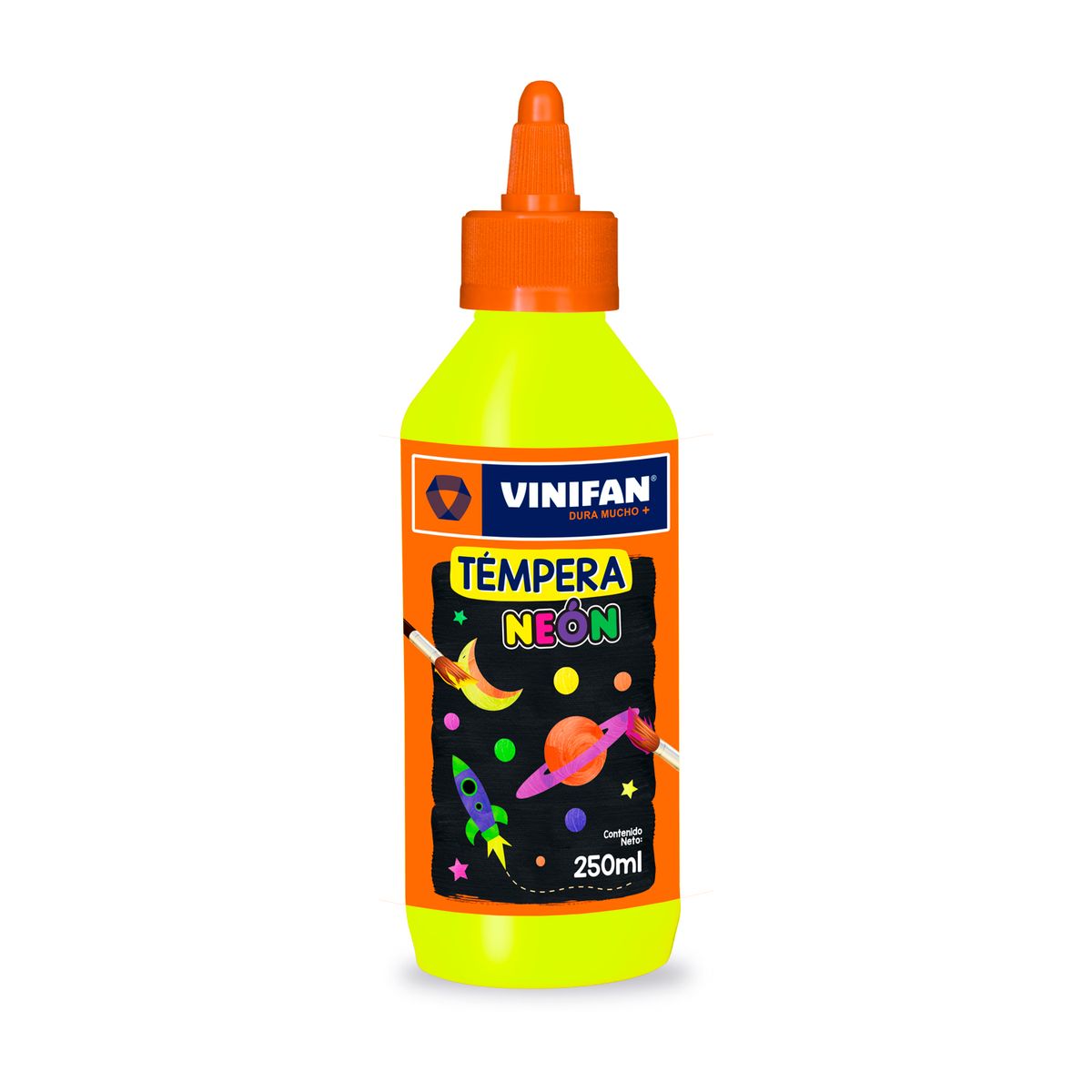 VINIFAN - VINIFAN TEMPERA 250ML AMARILLO NEON