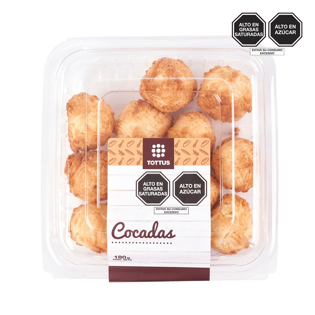 TOTTUS - Cocadas x 180 g