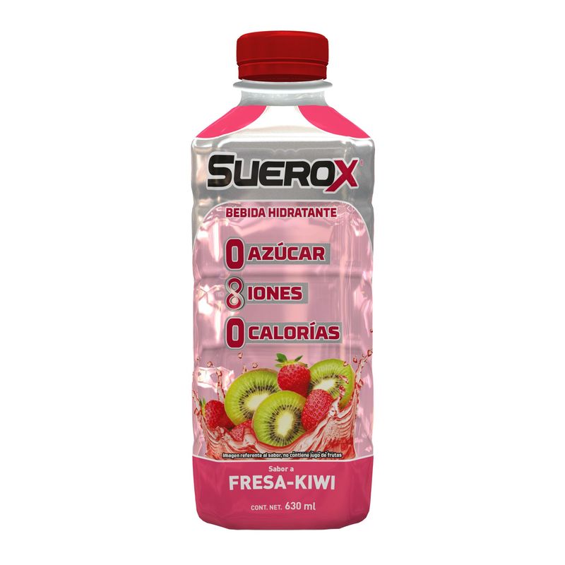 SUEROX - Suerox Bebida Hidratante Sabor Fresa Kiwi 630 mL