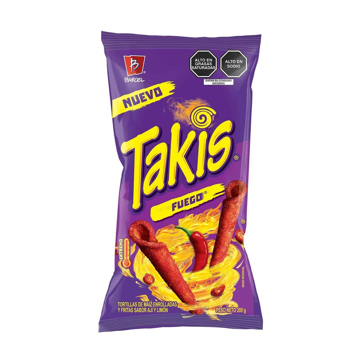 BARCEL - Takis Fuego Bolsa 200 g