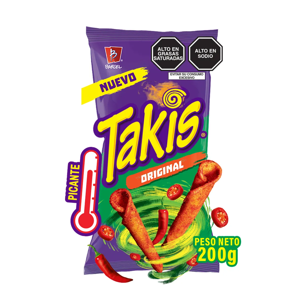 BARCEL - Takis Original Bolsa 200 g