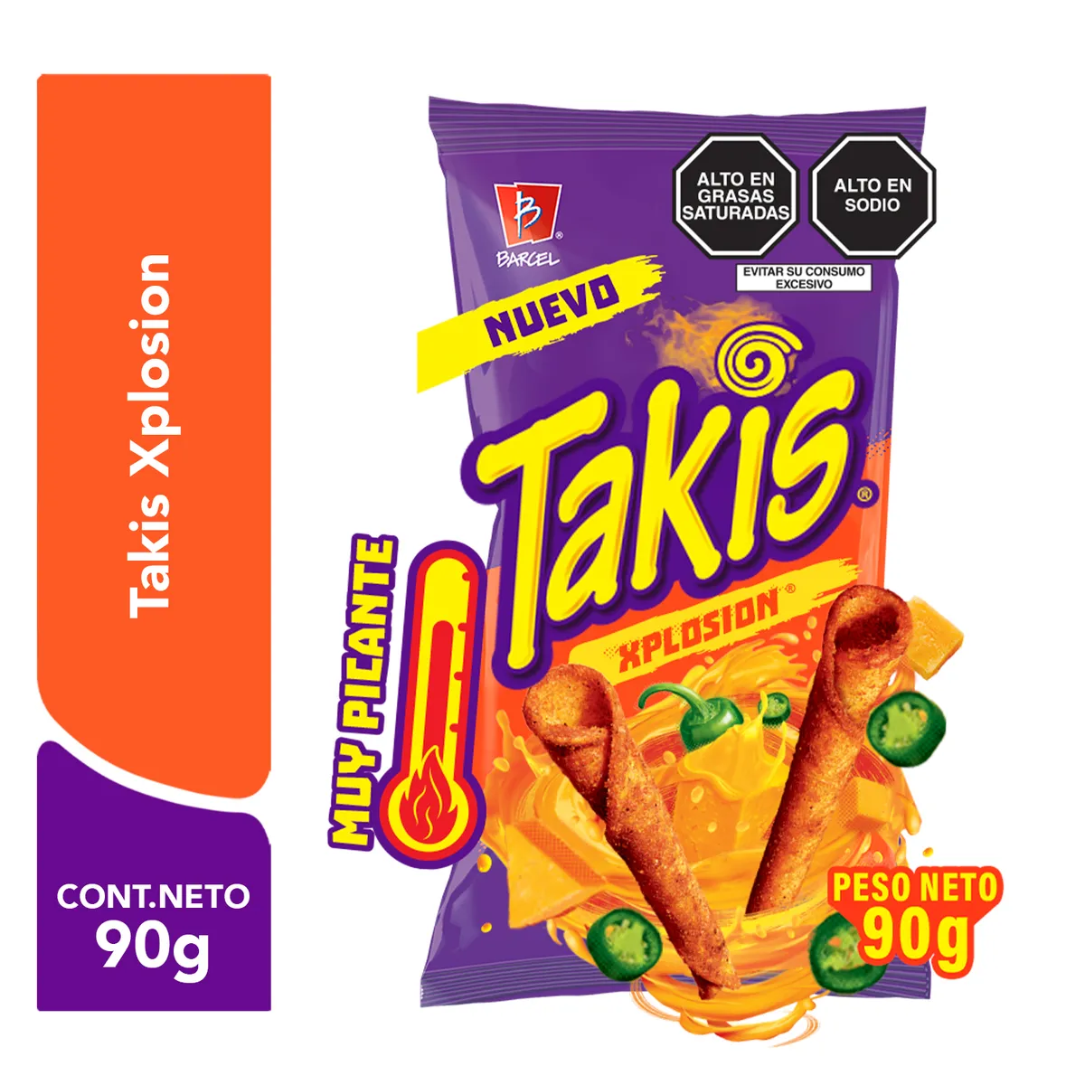 BARCEL - Takis Xplosion Bolsa 90 g
