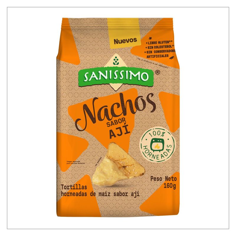 SANISSIMO - Nachos Ají Sanissimo x 160 g