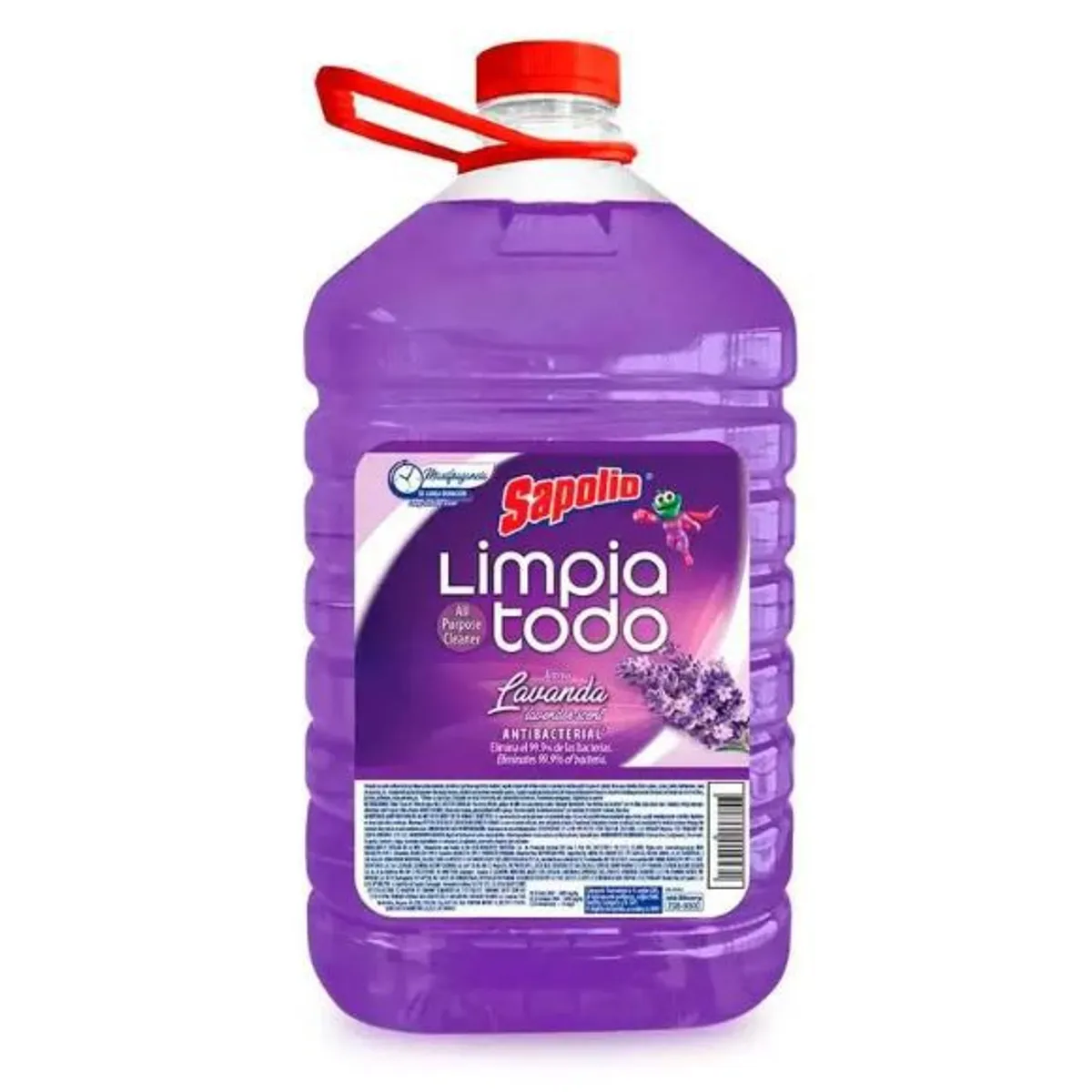 SAPOLIO - Limpiatodo Antibacterial Sapolio Lavanda Botella 4.9 L