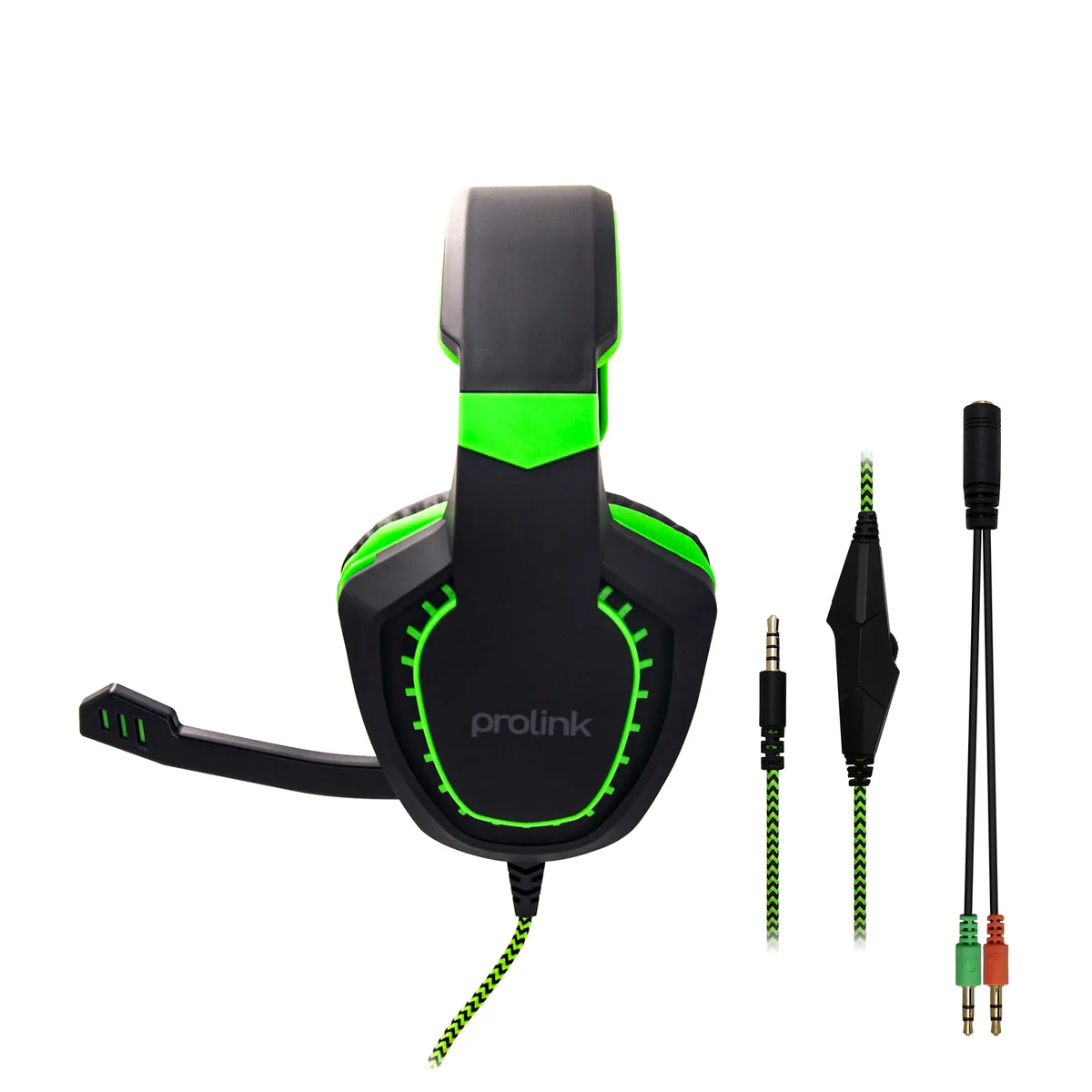 PROLINK - Headset Gamer Pro Verde