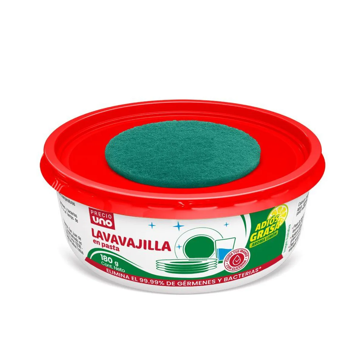 PRECIO UNO - Lavavajilla en Pasta Precio Uno Envase 180 g