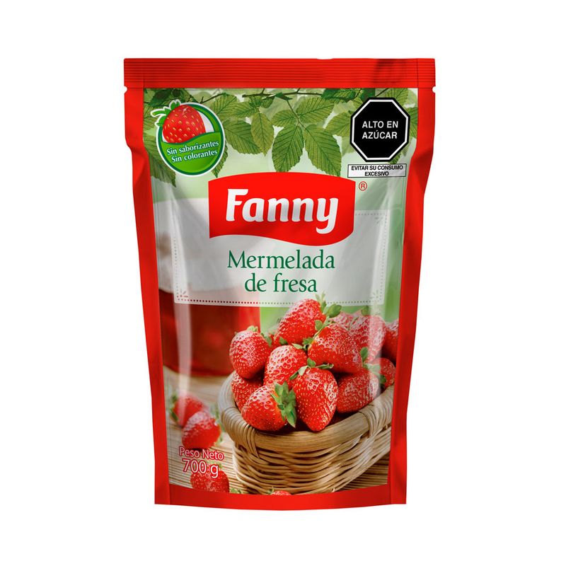 FANNY - Mermelada Fanny Fresa Doypack 700 g